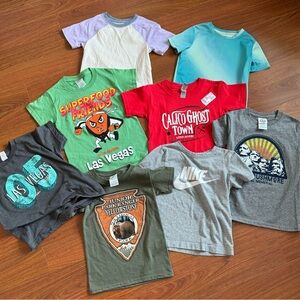 Toddler Boys 8pc Variety T-Shirt Bundle size 4